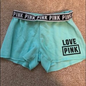 PINK pajama shorts size XS